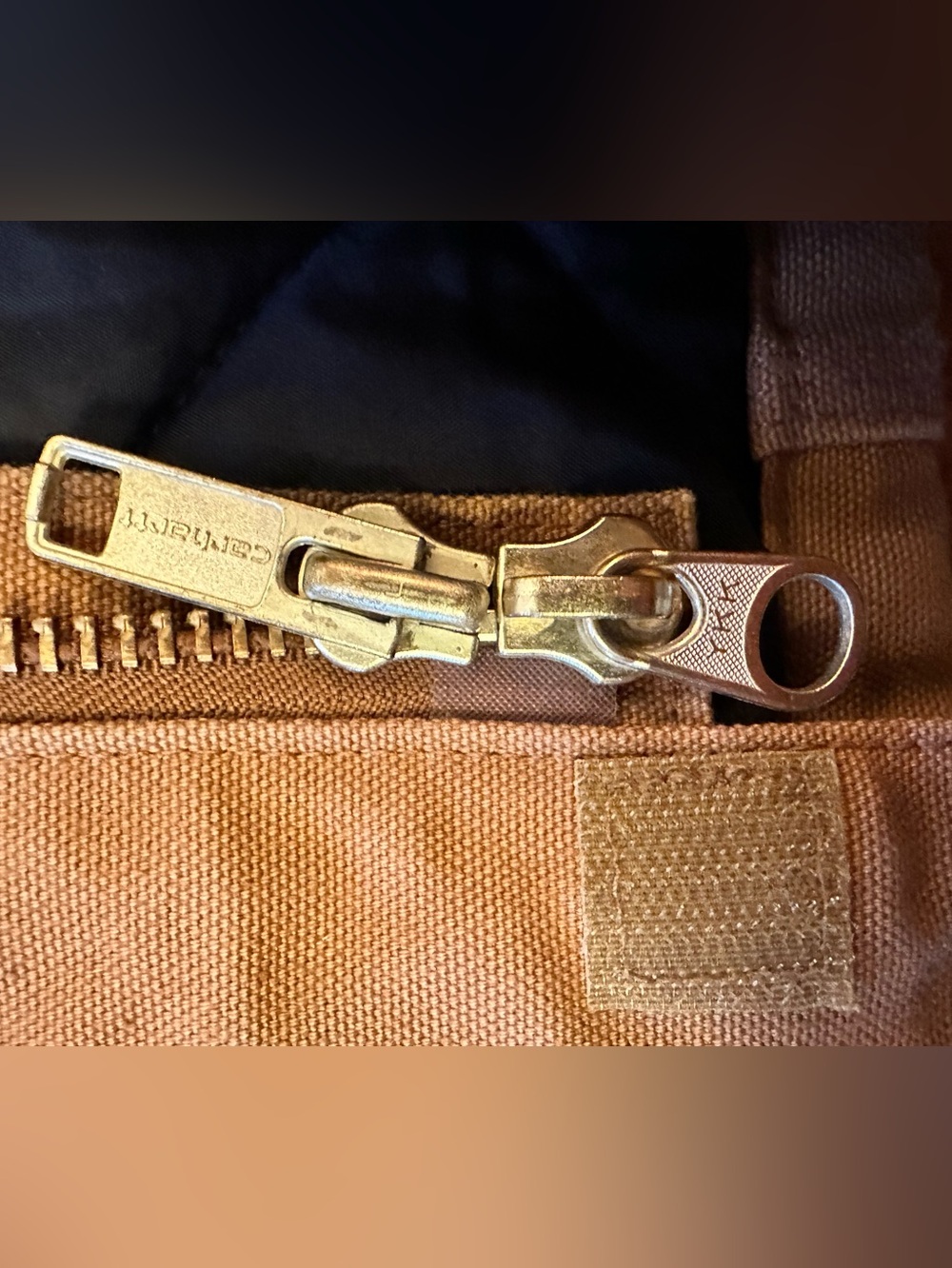 Carhartt Men's Tan Work Jacket - Picture 8 of 14